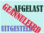 AFGELASTING FEESTAVOND